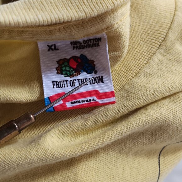 XL Vtg T-shirt Single Stitch Denver "Da Boogieman" Mickey Froid DJ KIMN AM95 - Picture 4 of 7